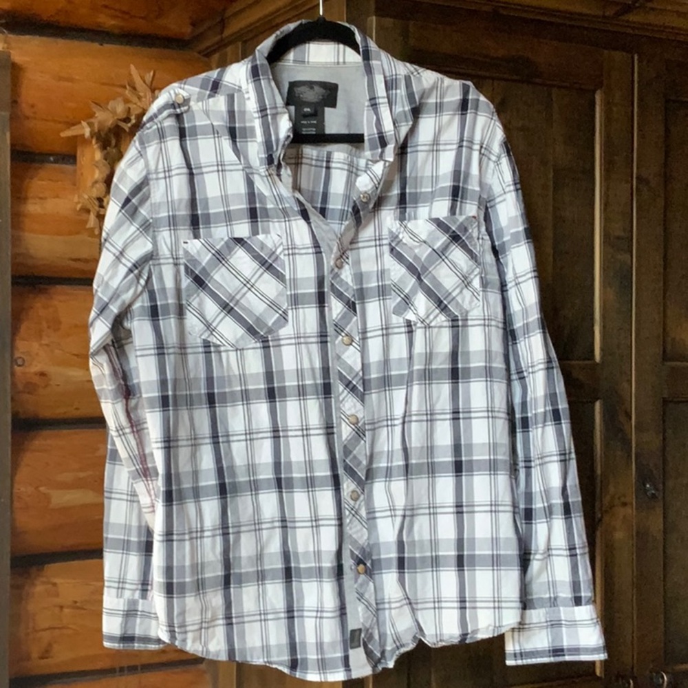 Plaid XXL men’s Harley Davidson shirt